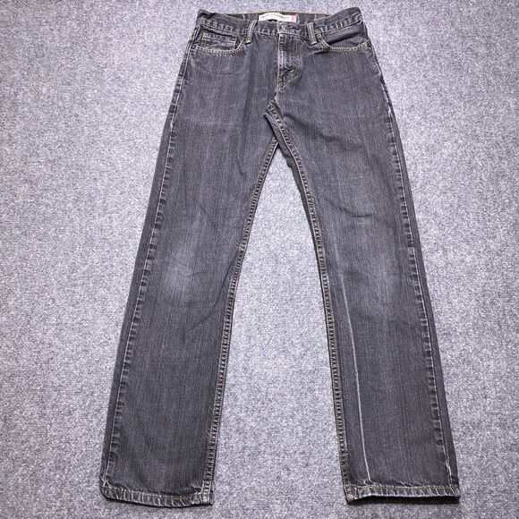 Levi's Other - Levis 514 Jeans Men 30x32 Black Slim Fit Straight Leg Fade Dark Wash